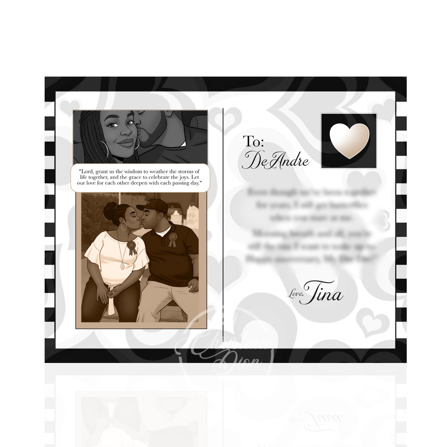 Large Postcard - Front & Back